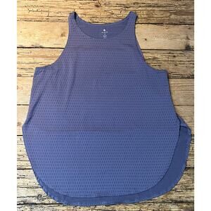 Apana Size M Blue Workout Tank